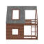Junita Kids Twin Over Twin Bunk Bed