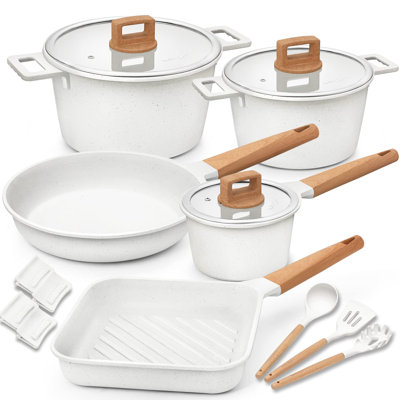 13 - Piece Non-Stick Aluminum Cookware Set