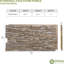 Panneau avec imitation de pierres EverStone Canyon Ridge-88290410