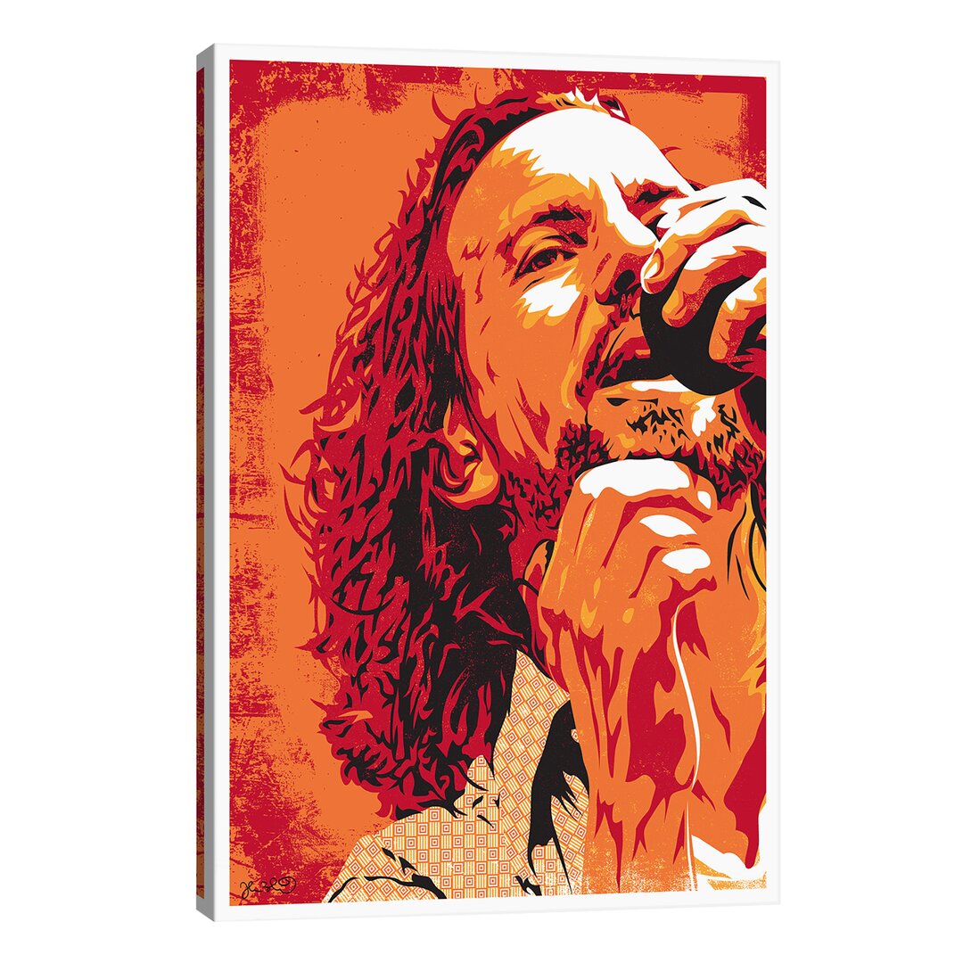 Leinwandbild Eddie Vedder von Joshua Budich