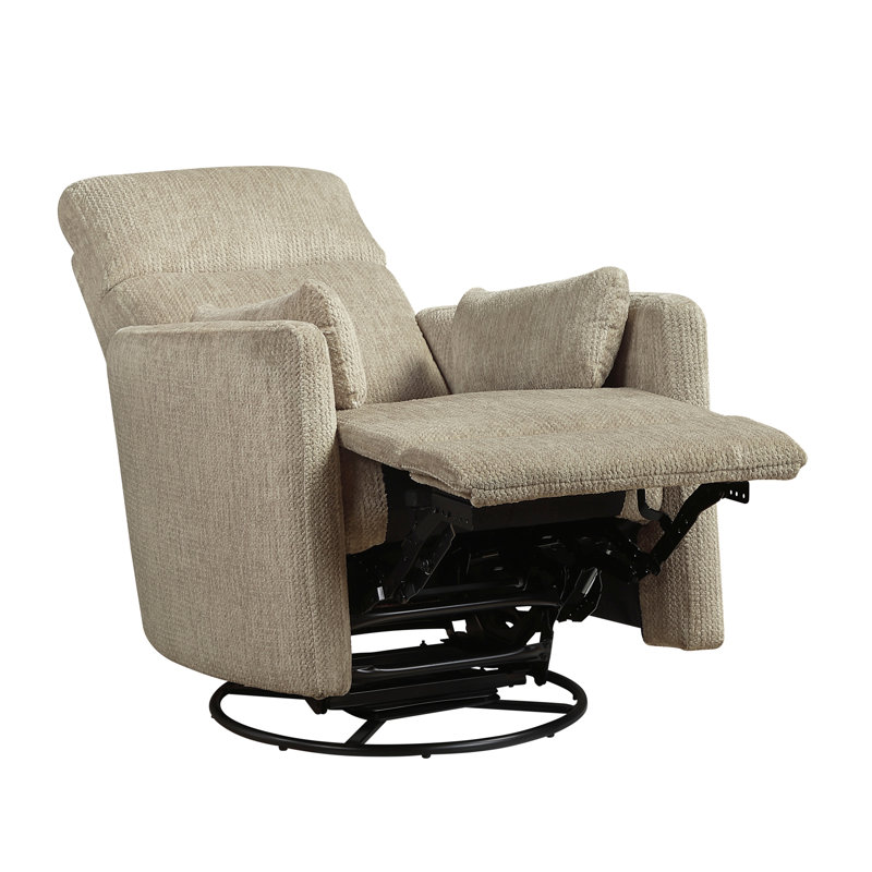 Fauteuil inclinable et pivotant Modern, Brun
