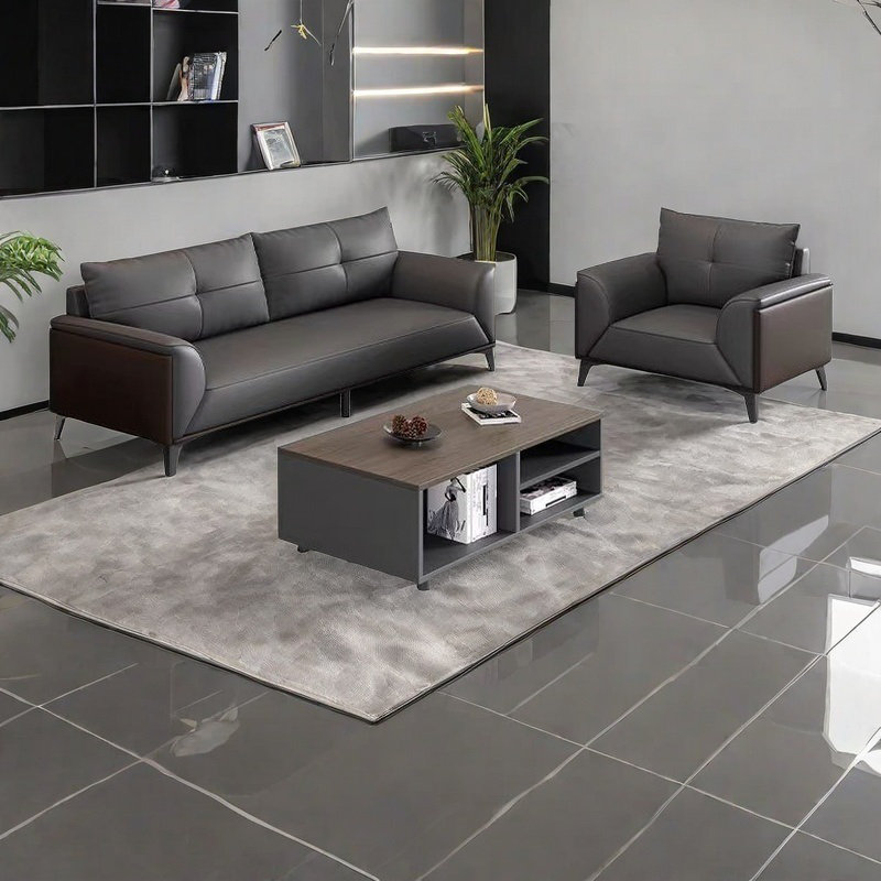 Simple leisure high-end office sofa set
