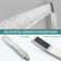 10 Inch All Metal Rain Dual Shower Head