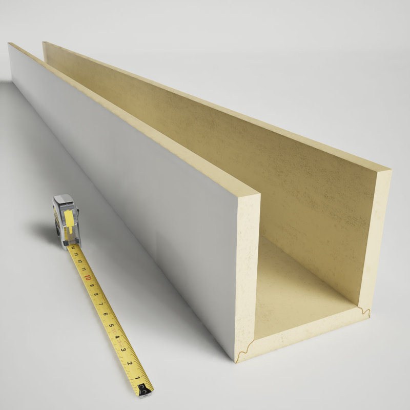 Poutre à 3 côtés Timberthane, H 12 po x l 12 po, 20'L