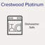 Soucoupes Norestake Crestwood, 6 po-74442454