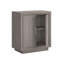 Armoire de rangement fonctionnelle gris moyen avec tablettes réglables, polyvalente et polyvalente pour un usage domestique, rangement facile à assembler