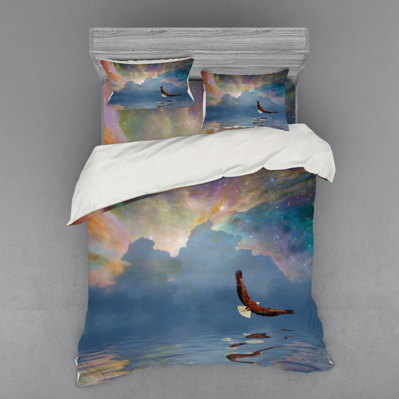 Rustic Abstract Duvet Cover, Queen Duvet Cover + 3 Additional Pieces