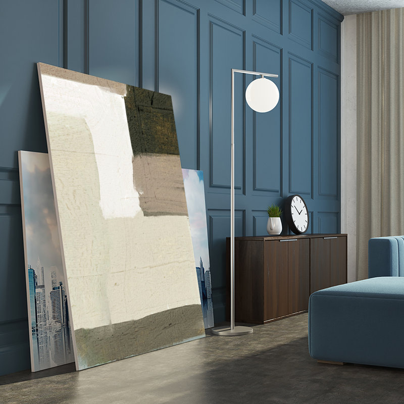 " Base 2 " by Dan, 72" H x 48" W