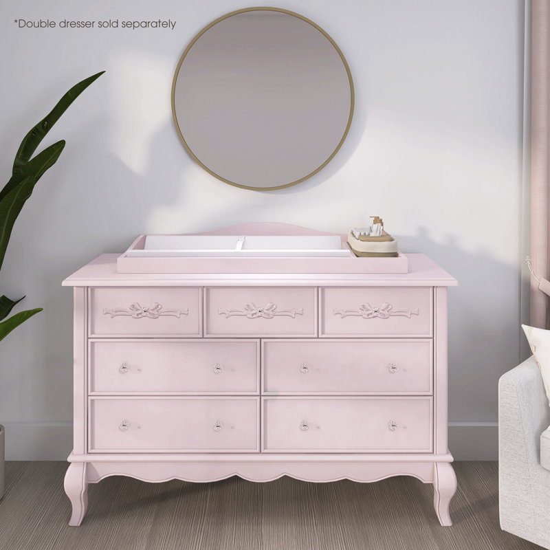 Universal Changing Table Topper, Blush