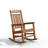 Outdoor Patio HDPE Rocking Adirondack Chair-909186462