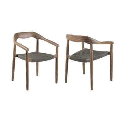 Jayda Stacking Patio Dining Armchair by Joss & Main