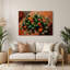Légumes, piment, art mural brun Serrano-1247301198