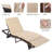 Aleia Outdoor Patio Reclining Chaise Lounge with Cushion-82748511