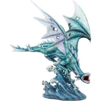 Figurine de dragon marin volant