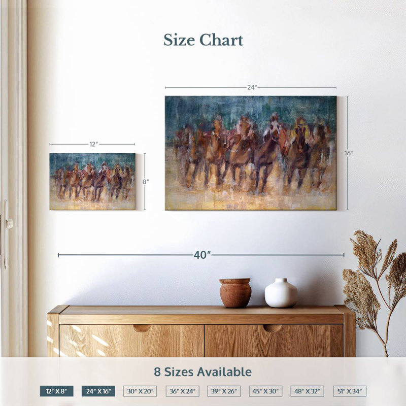 Sireci Final Sprint, 16" H x 24" W