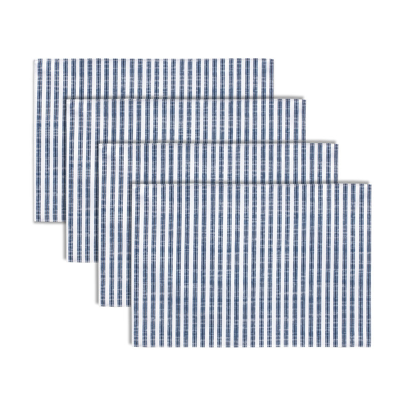 Heimo Polyester Striped Rectangle Placemat