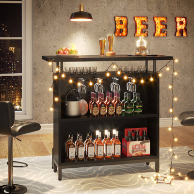 Bar avec rangement pour le vin Jatwan