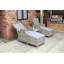 WENTWORTH 5pc Deluxe Gas Reclining chair set : 2 Gas operated recliners 1 x coffee table + 2 stools