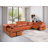 Stanwinn 8 – Piece 2 Power Reclining Top Grain Italian Leather Sectional with Power Headrest-97964240