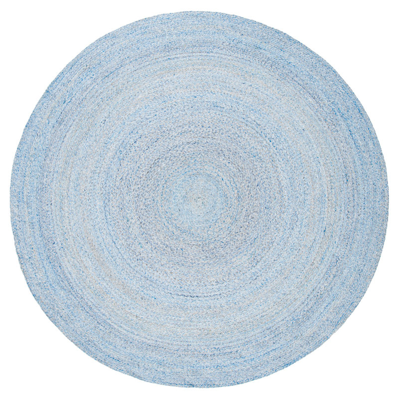 Haddix Hand Woven Performance Rug, Round 6'