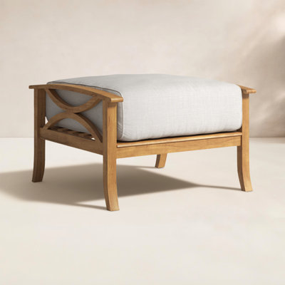 Brunswick Teak Patio Ottoman