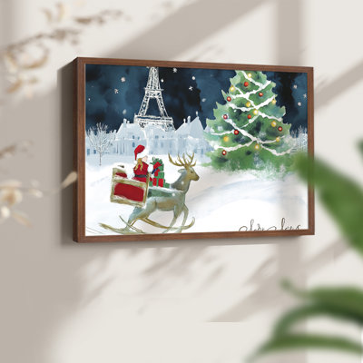 Art de Noël - DCXV - reproduction encadrée