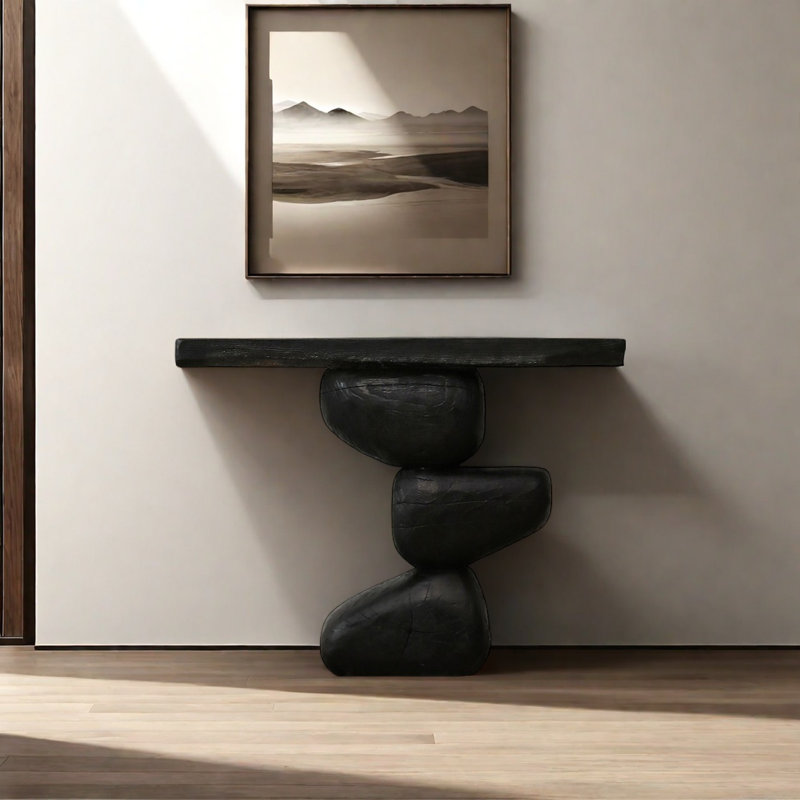 Console Retro Minimalist Art, H 31,5 po x l 47,24 po x P 11,81 po