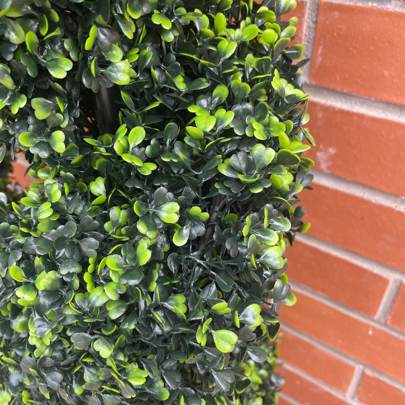 120cm Faux Boxwood Tree in Pot Liner