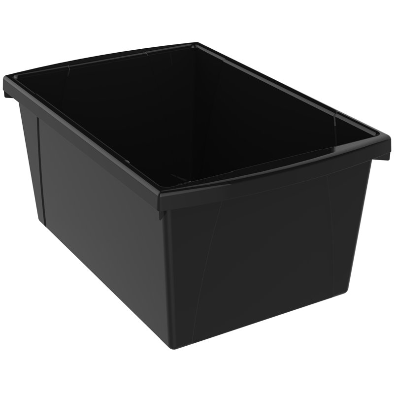 Boîte de rangement Storex, Noir