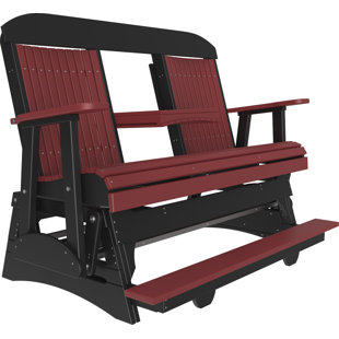Banc d'extérieur coulissant en polywood