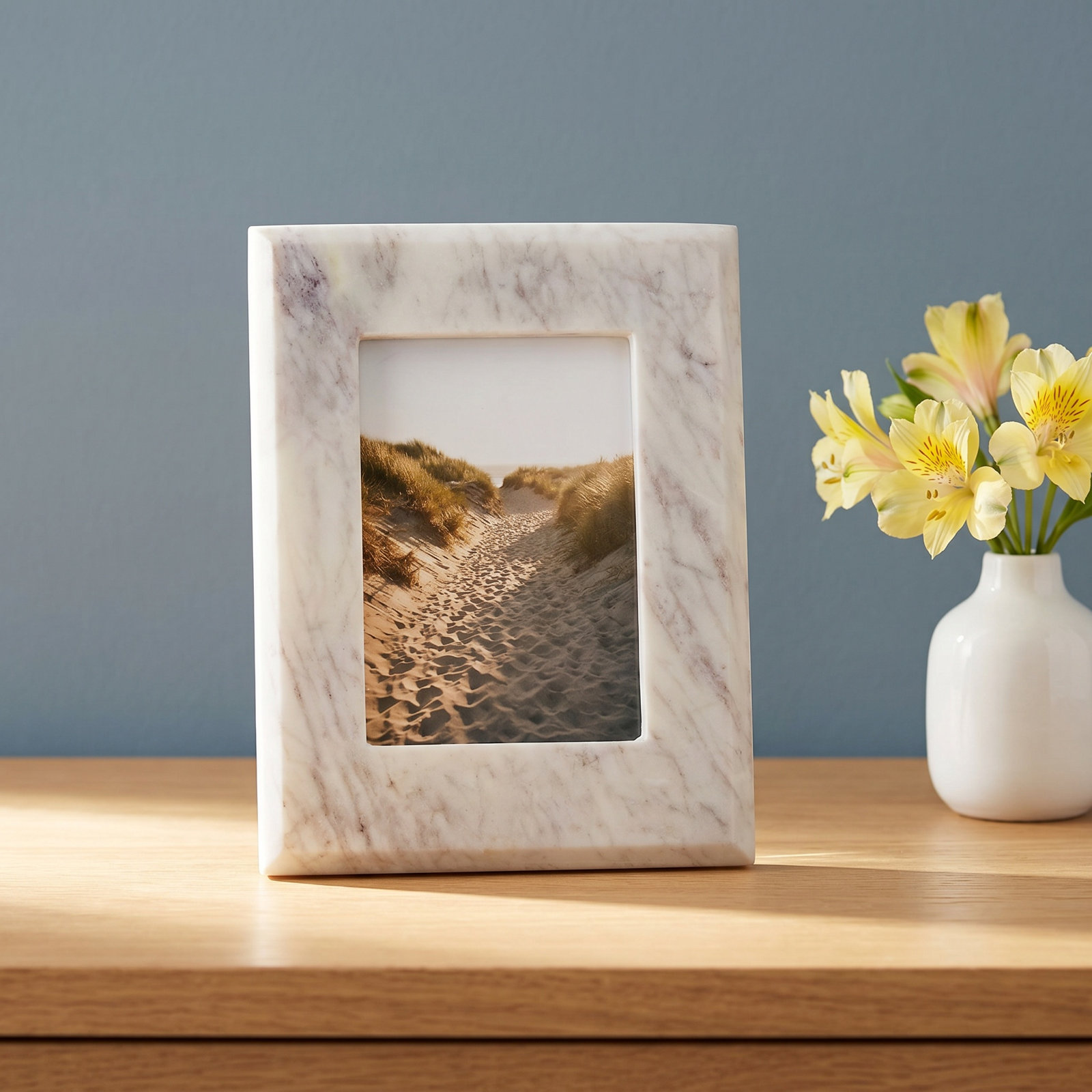 Matheson Marble Matte Picture Frame, 4" x 6"