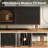 78.7'' Mid-Century Modern TV Stand with Fluted Wood Panel and 4 Storage Cabinets for Living Room