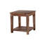 Table de bout en bois massif avec rangement Clermont