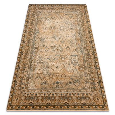 Mordecai Oriental Wool Area Rug