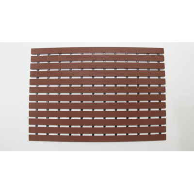 Non-Slip Slatted Shower Mat