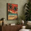Tropical Paradise Awaits Retro - Wrapped Canvas-1589413017-1589413018