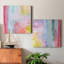Rainbow's Edge I - Ensemble de 2 reproductions sur toiles tendues-1255714457