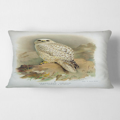 Vintage Bird Life VII - Traditional Printed Pillow