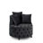 Jakora Velvet Swivel Barrel Chair-1959615753