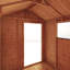 Mercia 6 X 6 Woodsman Shiplap Apex Shed (Glass)