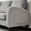 3 Seater Linen Sofa-1310563585