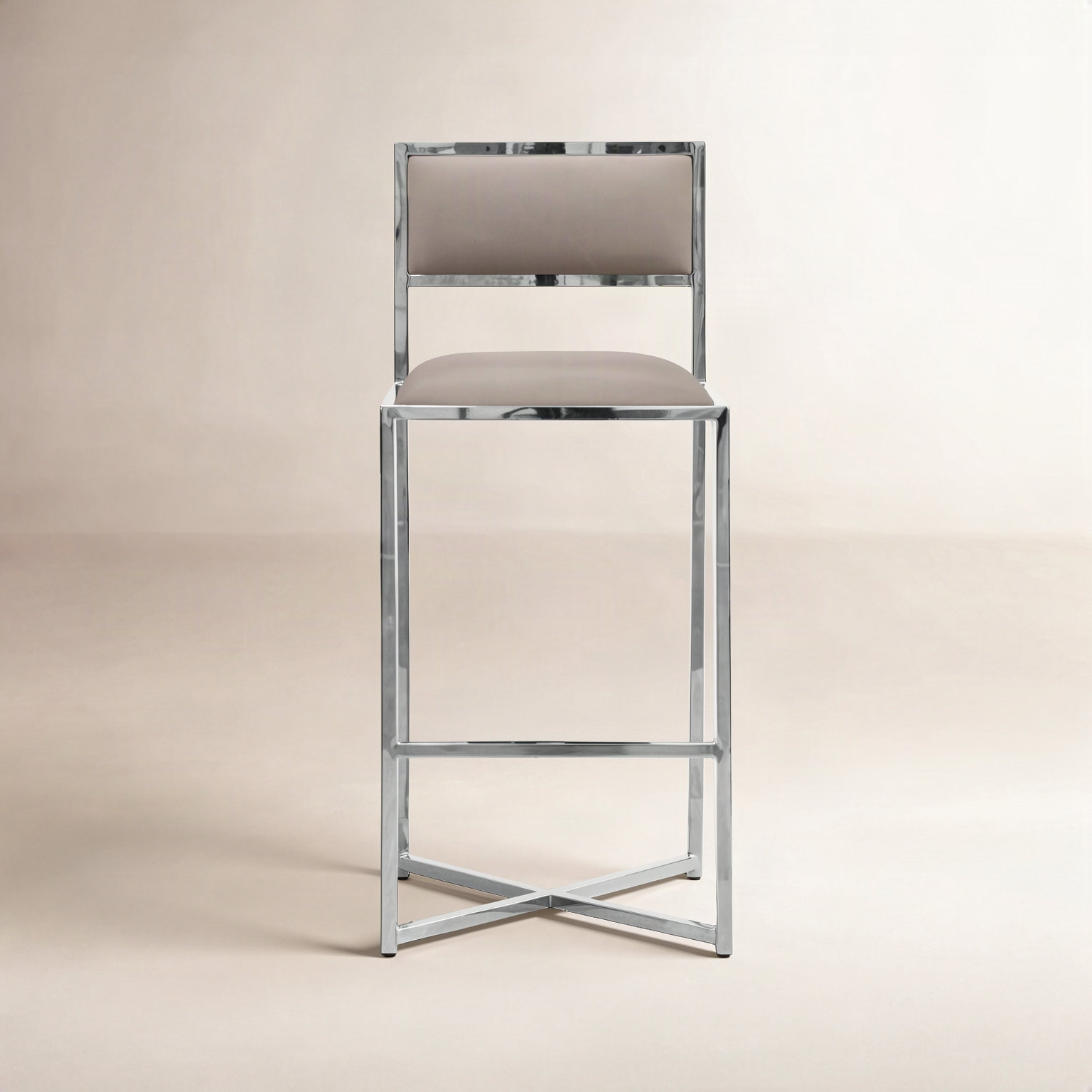 Malen Bar and Counter Stool, Taupe, Bar Stool (30” Seat Height)
