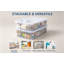 wekli Plastic Storage Tub & Tote