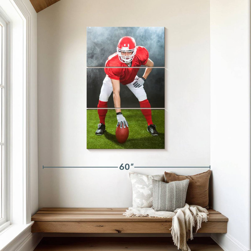 Football américain Sireci, H 45 po x l 28 po