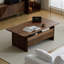Table basse simple en noyer noir-105866278