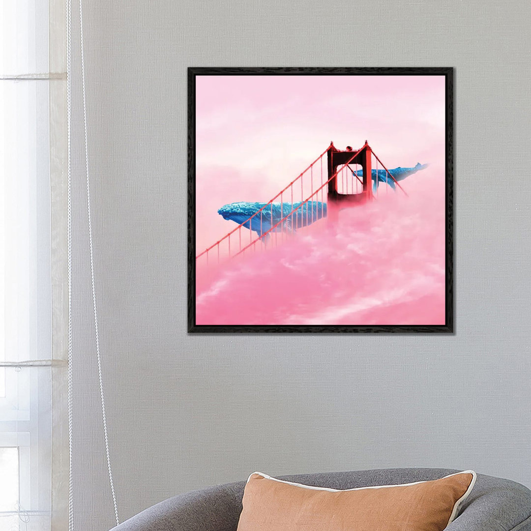 Coastal Whale Watching by David Loblaw - Print on Canvas