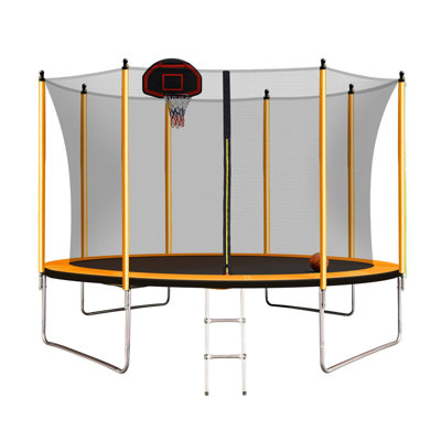 SKYBOUND Round Backyard Trampoline with Safety Enclosure