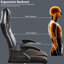 Office Desk Chair With Arms, Adjustable, Swivel, Comfortable Desk Chair, UKFR Certified-675888763