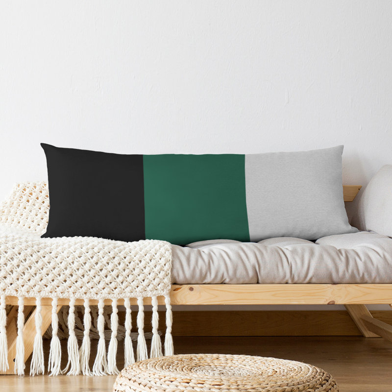 Oreiller de corps en polyester / polyester Arizona Football Stripes, Football Tennessee, Denver Green Accent