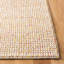 Tapis ivoire / jaune en laine tissé à la main Ardonia-693246110